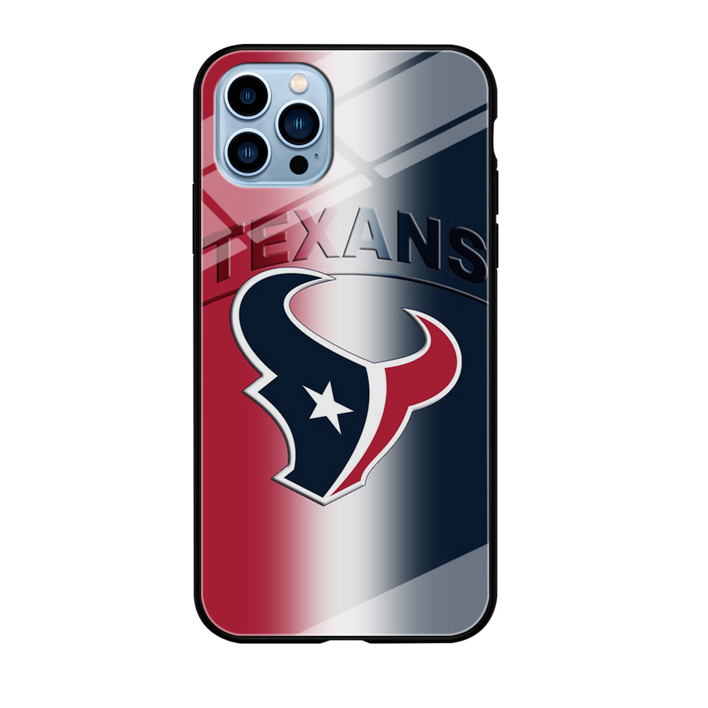 NFL Houston Texans 001 iPhone 12 Pro Max Case-Phone Case-Tempered Glass Case-Altracase