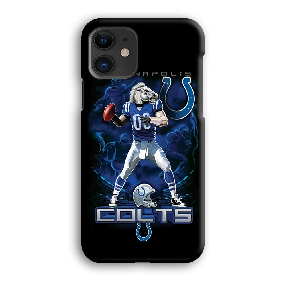 NFL Indianapolis Colts 001 iPhone 12 Case-Phone Case-3D Case-Altracase