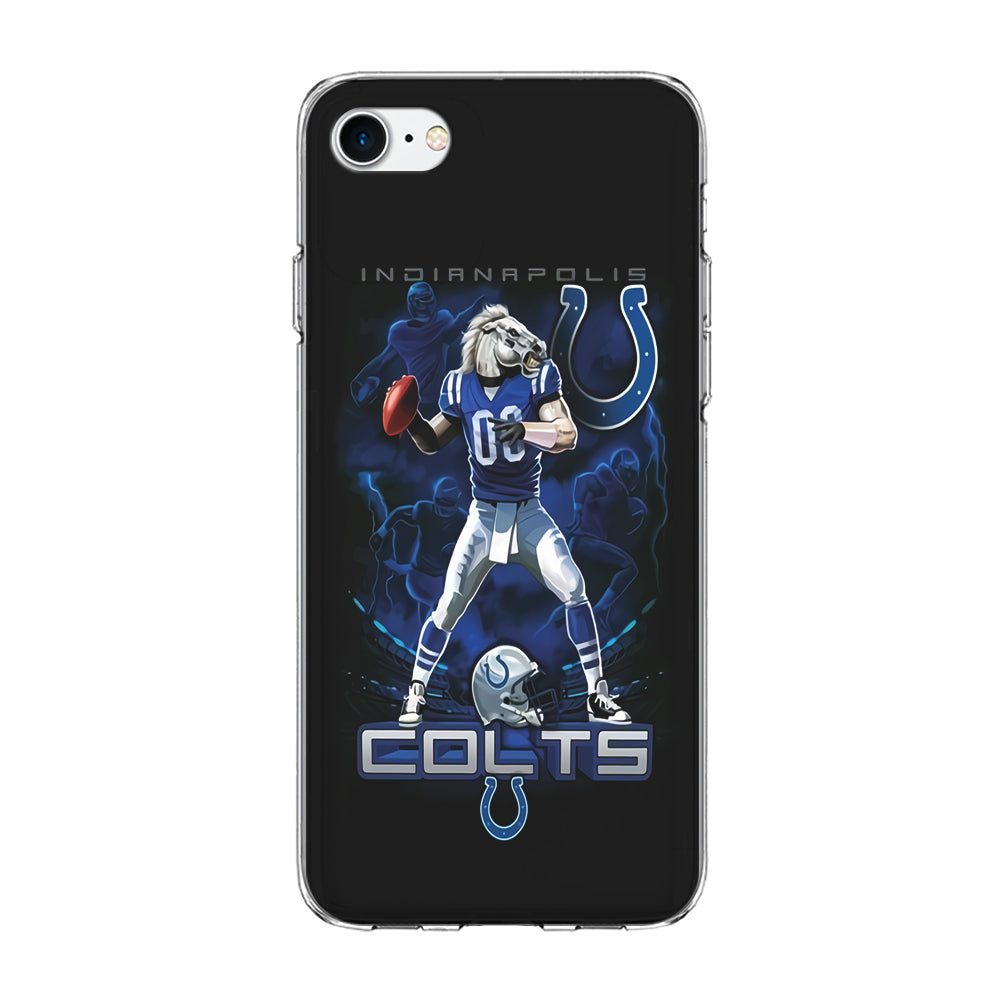 NFL Indianapolis Colts 001 iPhone 7 Case-Phone Case-Clear Soft Case-Altracase