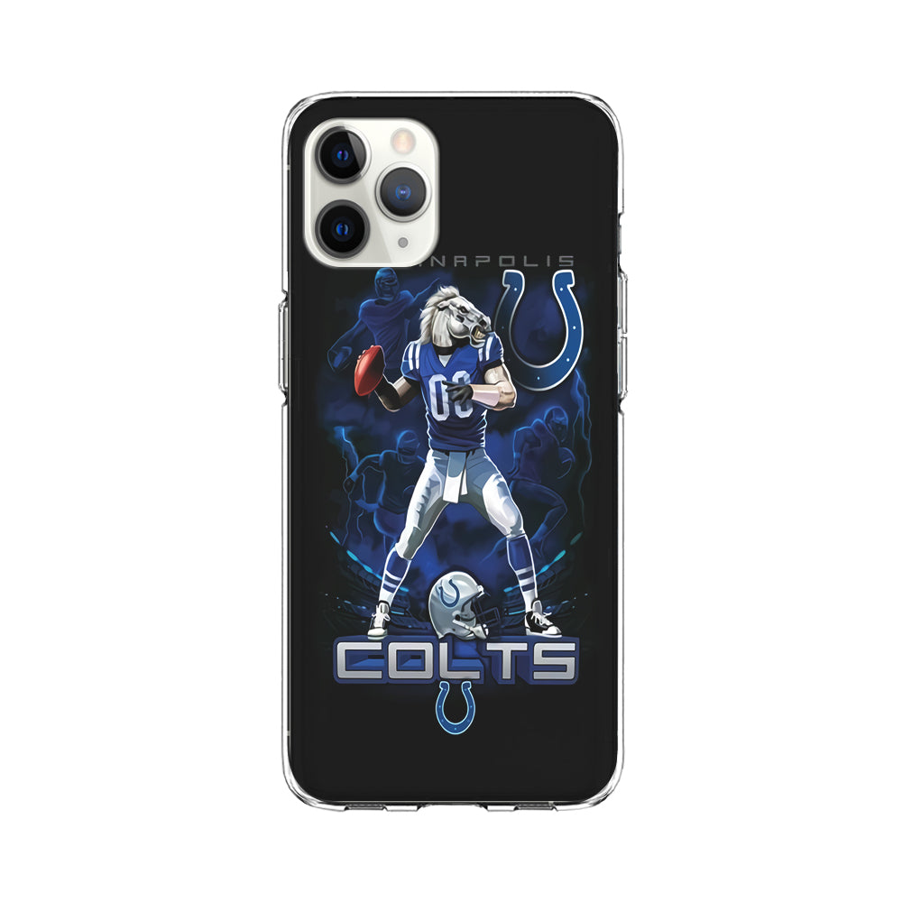 NFL Indianapolis Colts 001 iPhone 11 Pro Max Case-Phone Case-Clear Soft Case-Altracase