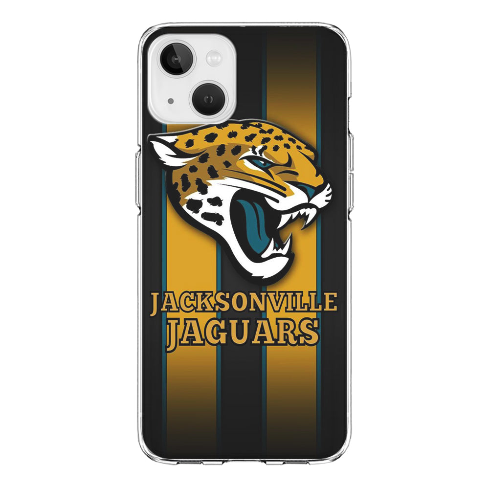 NFL Jacksonville Jaguars 001 iPhone 13 Case-Phone Case-Clear Soft Case-Altracase
