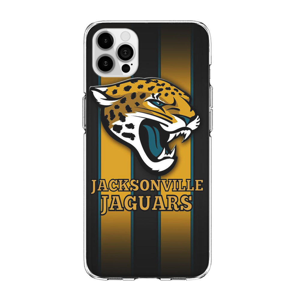 NFL Jacksonville Jaguars 001 iPhone 13 Pro Max Case-Phone Case-Clear Soft Case-Altracase