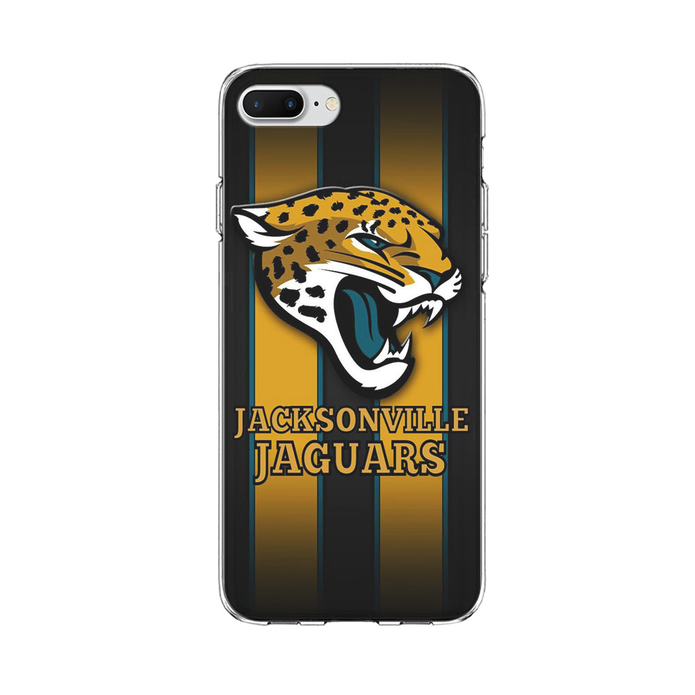 NFL Jacksonville Jaguars 001 iPhone 8 Plus Case-Phone Case-Clear Soft Case-Altracase
