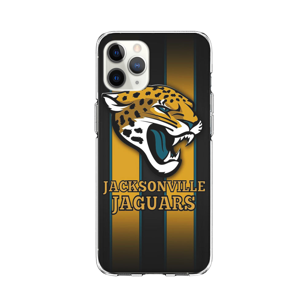 NFL Jacksonville Jaguars 001 iPhone 11 Pro Max Case-Phone Case-Clear Soft Case-Altracase