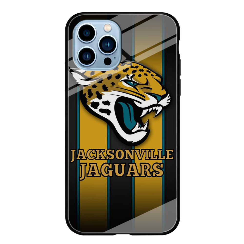 NFL Jacksonville Jaguars 001 iPhone 13 Pro Case-Phone Case-Tempered Glass Case-Altracase