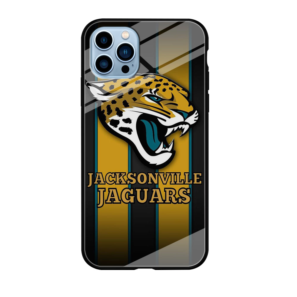 NFL Jacksonville Jaguars 001 iPhone 12 Pro Max Case-Phone Case-Tempered Glass Case-Altracase
