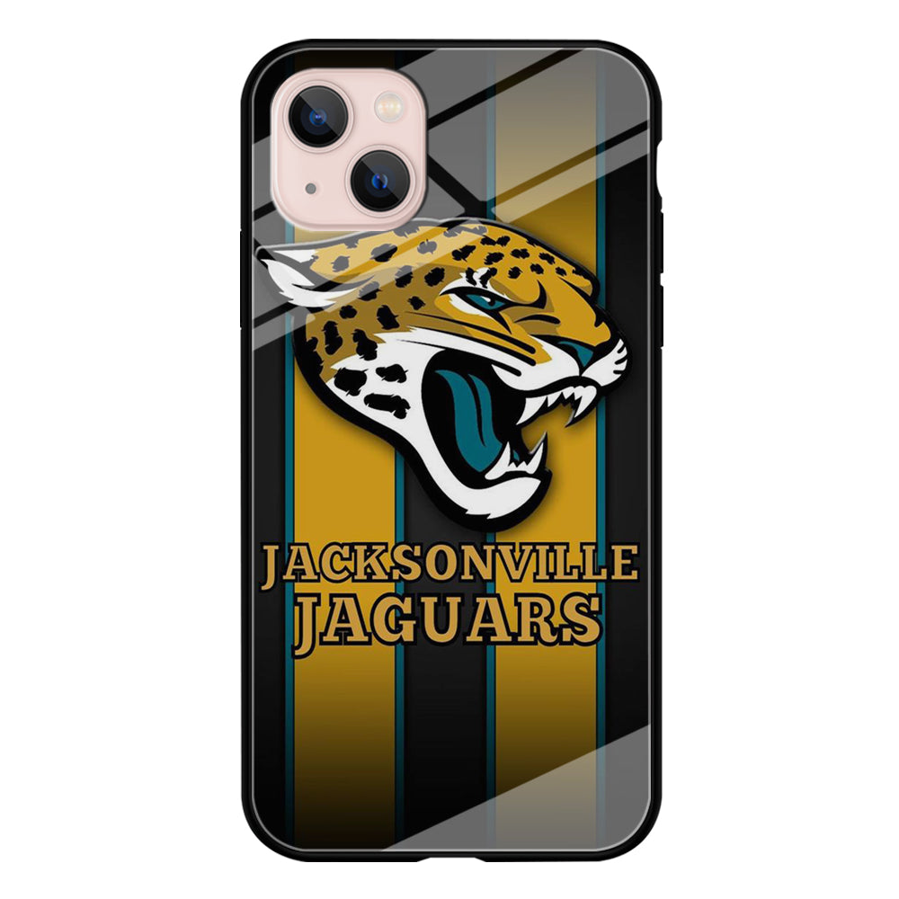 NFL Jacksonville Jaguars 001 iPhone 15 Case-Phone Case-Tempered Glass Case-Altracase