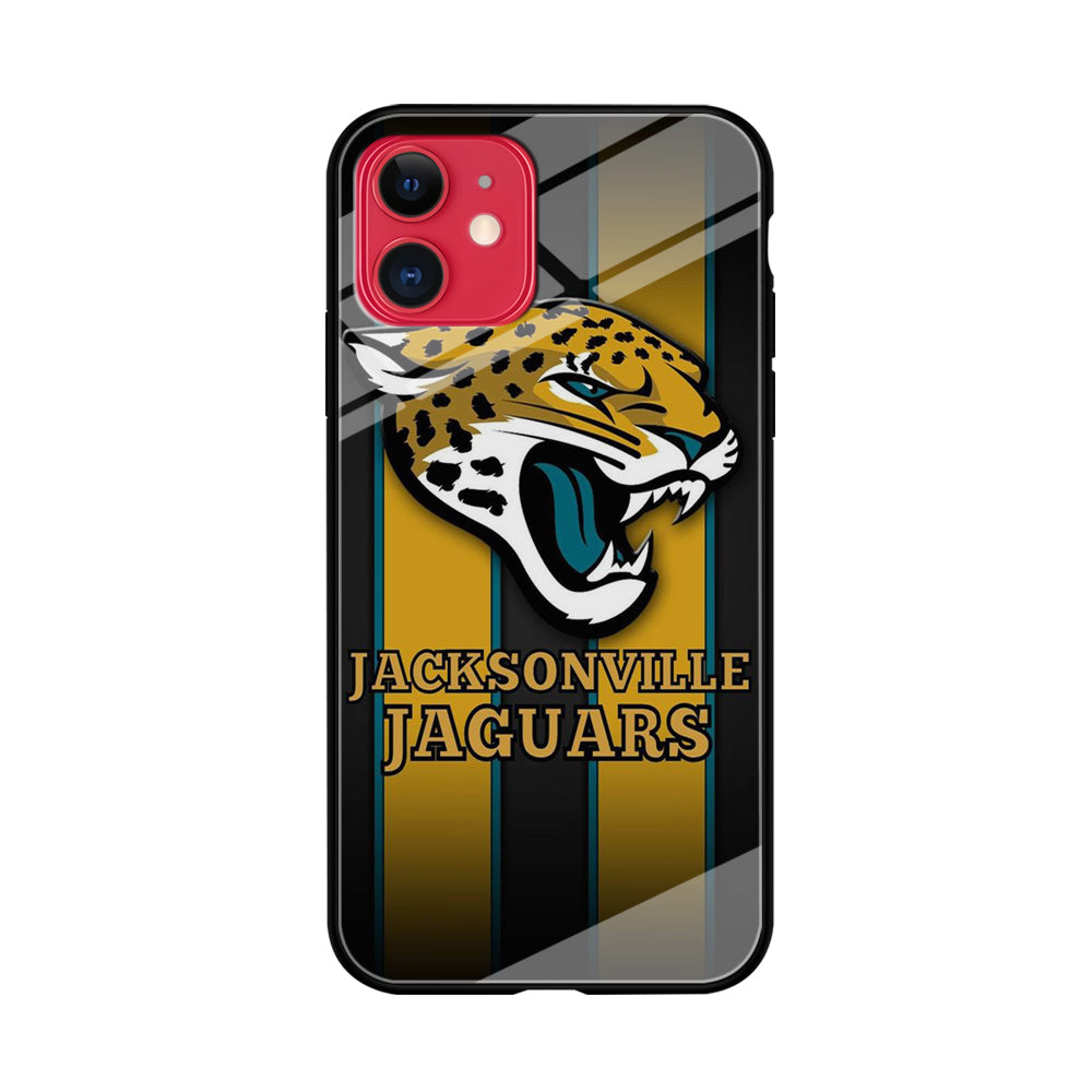 NFL Jacksonville Jaguars 001 iPhone 11 Case-Phone Case-Tempered Glass Case-Altracase