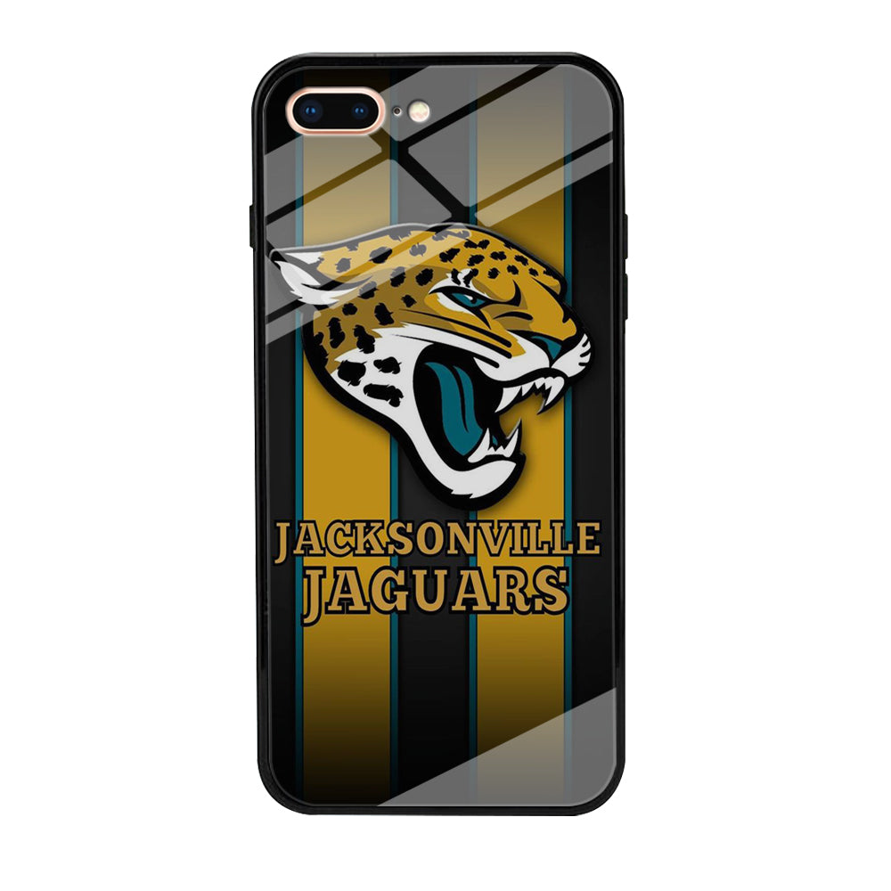NFL Jacksonville Jaguars 001 iPhone 8 Plus Case-Phone Case-Tempered Glass Case-Altracase