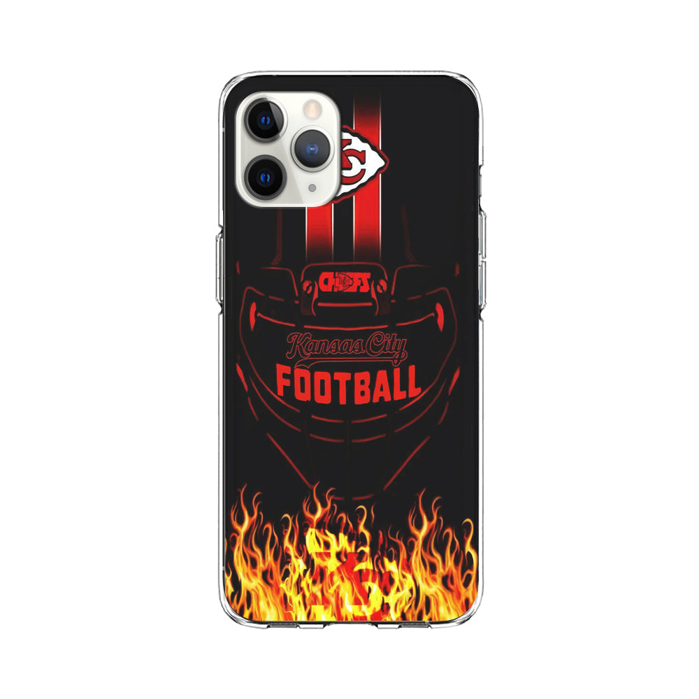 NFL Kansas City Chiefs 001 iPhone 11 Pro Max Case-Phone Case-Clear Soft Case-Altracase