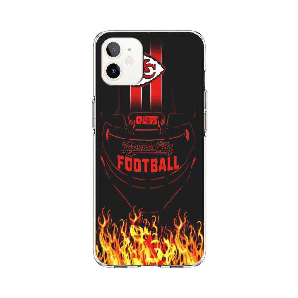 NFL Kansas City Chiefs 001 iPhone 12 Case-Phone Case-Clear Soft Case-Altracase