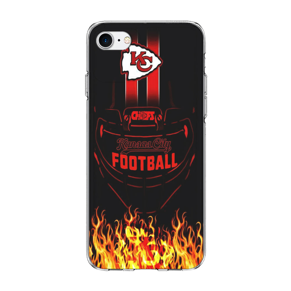NFL Kansas City Chiefs 001 iPhone 8 Case-Phone Case-Clear Soft Case-Altracase