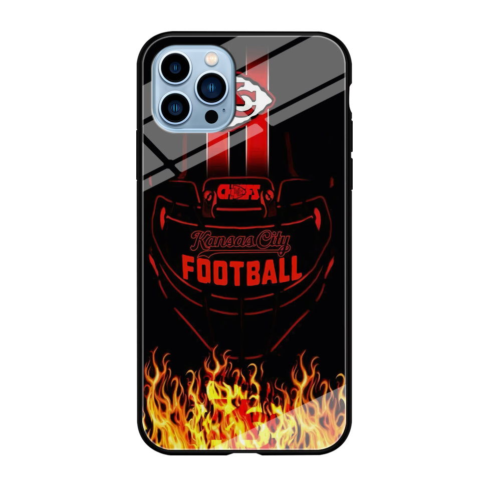 NFL Kansas City Chiefs 001 iPhone 12 Pro Max Case-Phone Case-Tempered Glass Case-Altracase