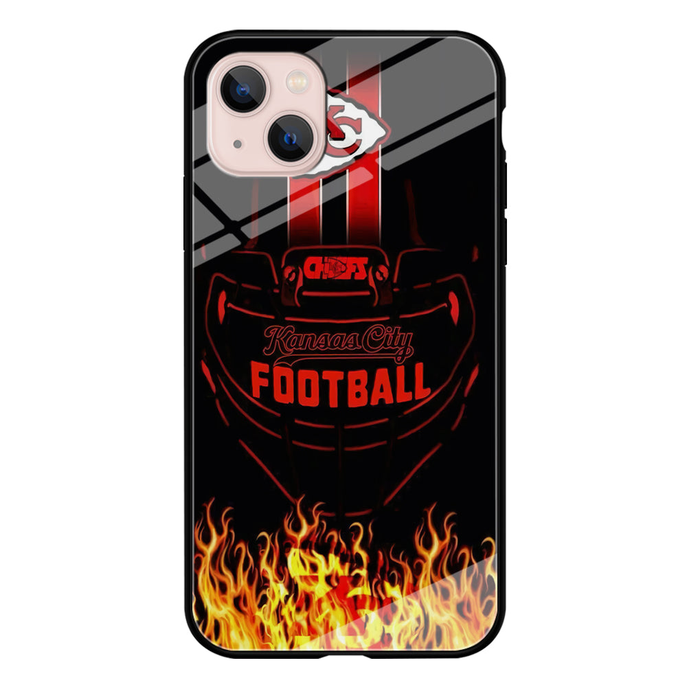 NFL Kansas City Chiefs 001 iPhone 13 Mini Case-Phone Case-Tempered Glass Case-Altracase