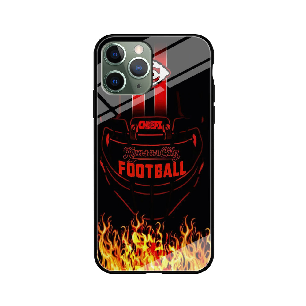 NFL Kansas City Chiefs 001 iPhone 11 Pro Max Case-Phone Case-Tempered Glass Case-Altracase