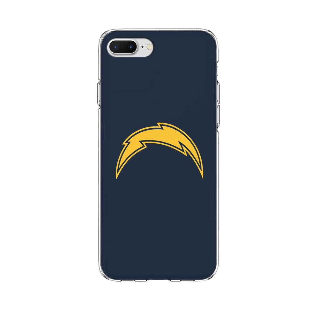 NFL Los Angeles Chargers 001 iPhone 7 Plus Case-Phone Case-Clear Soft Case-Altracase