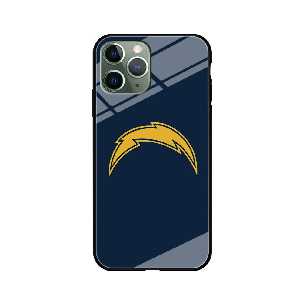 NFL Los Angeles Chargers 001 iPhone 11 Pro Max Case-Phone Case-Tempered Glass Case-Altracase