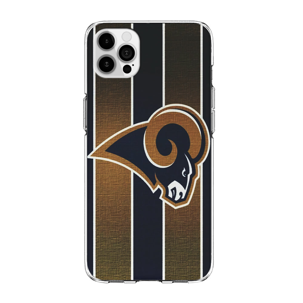 NFL Los Angeles Rams 001 iPhone 13 Pro Case-Phone Case-Clear Soft Case-Altracase