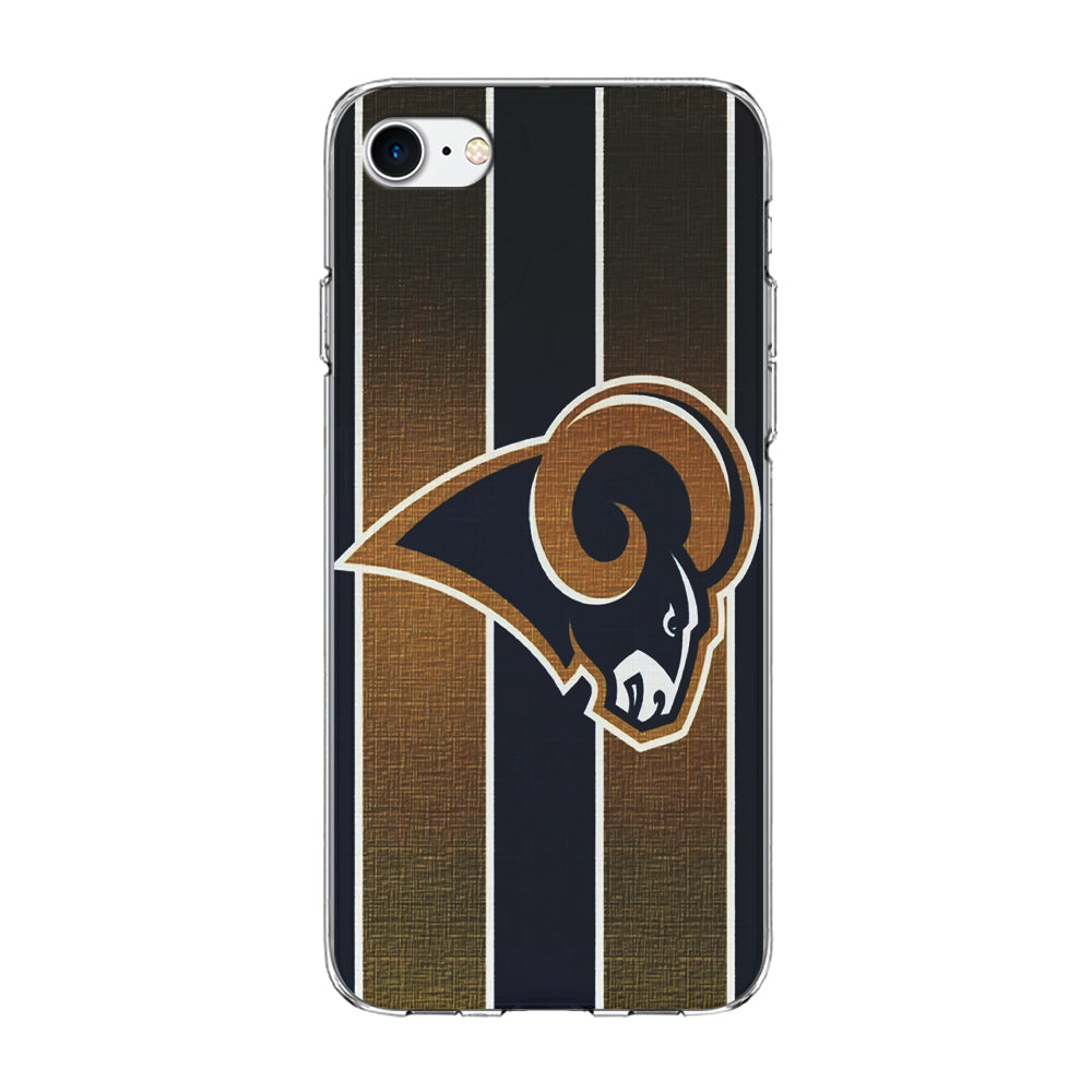 NFL Los Angeles Rams 001 iPhone 7 Case-Phone Case-Clear Soft Case-Altracase
