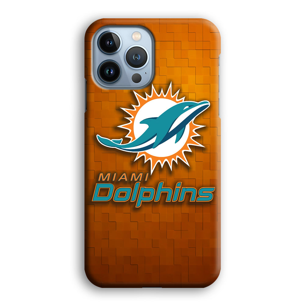 NFL Miami Dolphins 001 iPhone 13 Pro Case-Phone Case-3D Case-Altracase