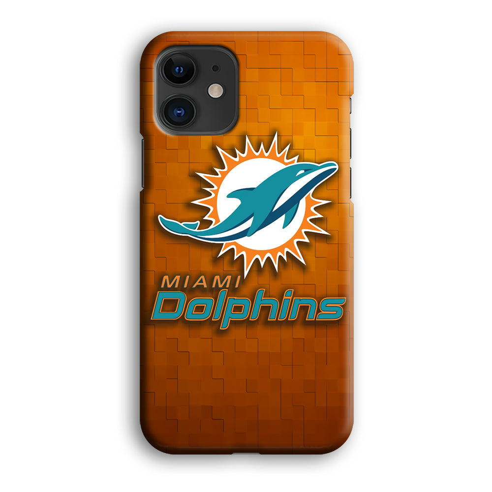 NFL Miami Dolphins 001 iPhone 12 Case-Phone Case-3D Case-Altracase
