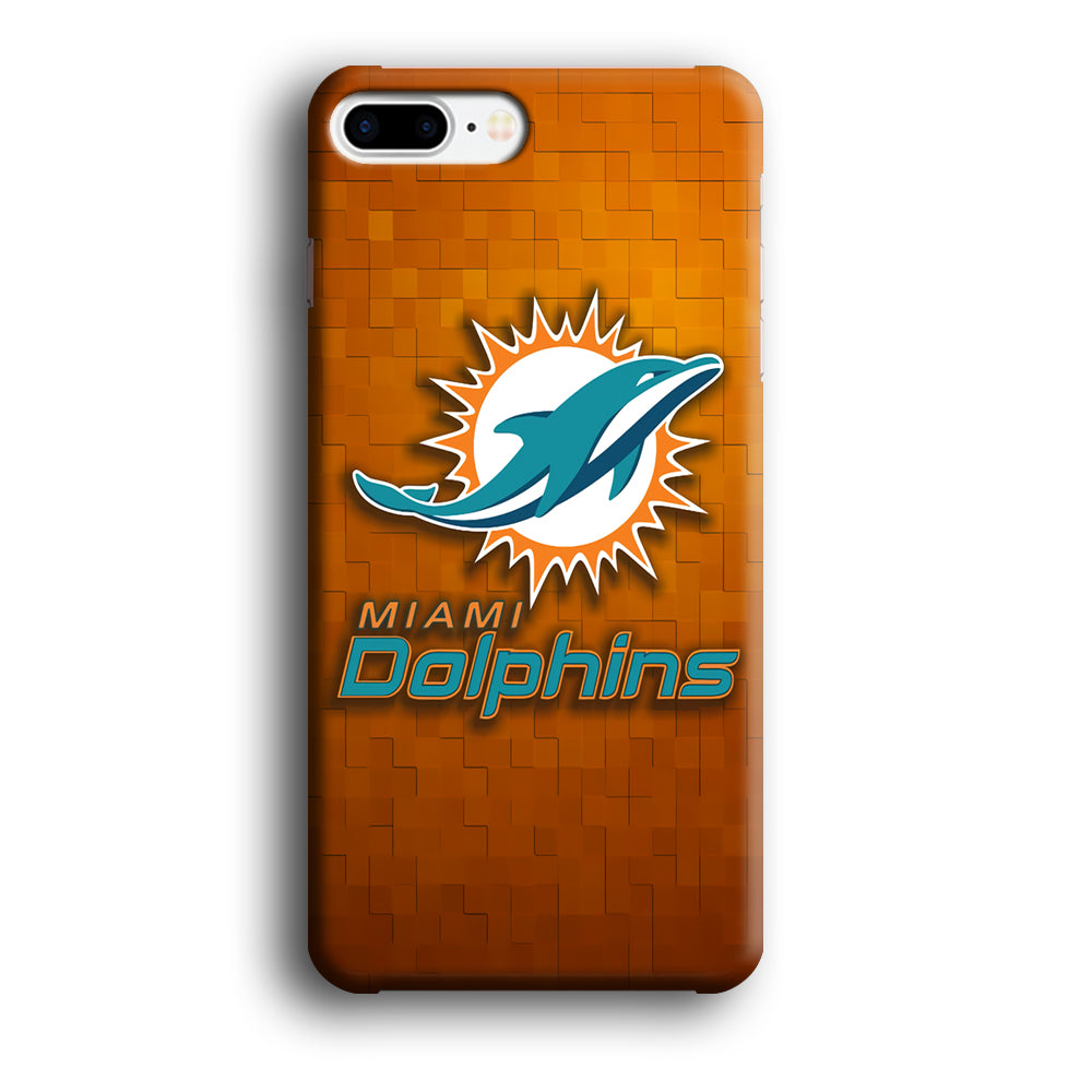 NFL Miami Dolphins 001 iPhone 8 Plus Case-Phone Case-3D Case-Altracase