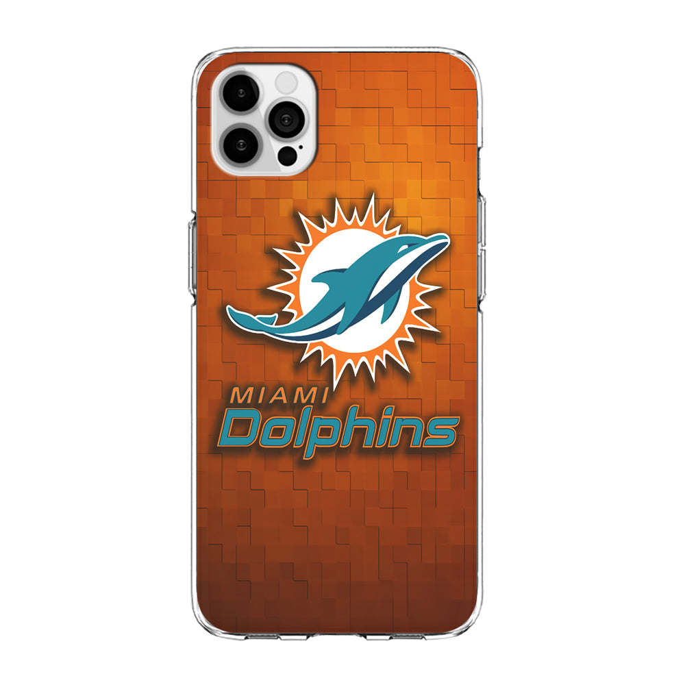 NFL Miami Dolphins 001 iPhone 13 Pro Max Case-Phone Case-Clear Soft Case-Altracase