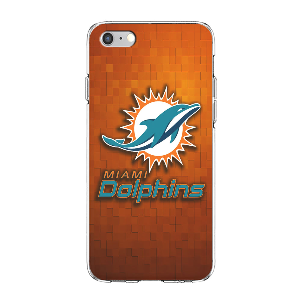 NFL Miami Dolphins 001 iPhone 6 Plus | 6s Plus Case-Phone Case-Clear Soft Case-Altracase