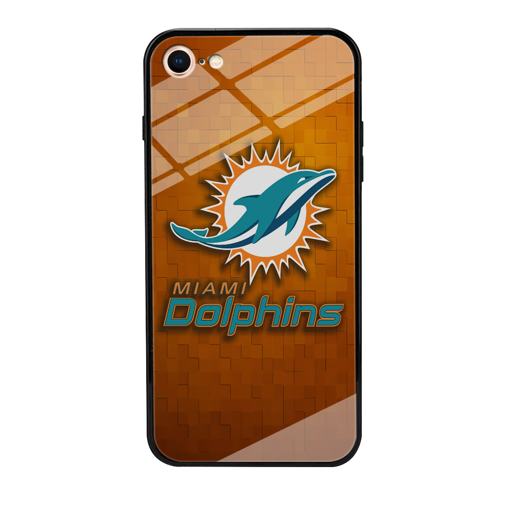 NFL Miami Dolphins 001 iPhone 7 Case-Phone Case-Tempered Glass Case-Altracase