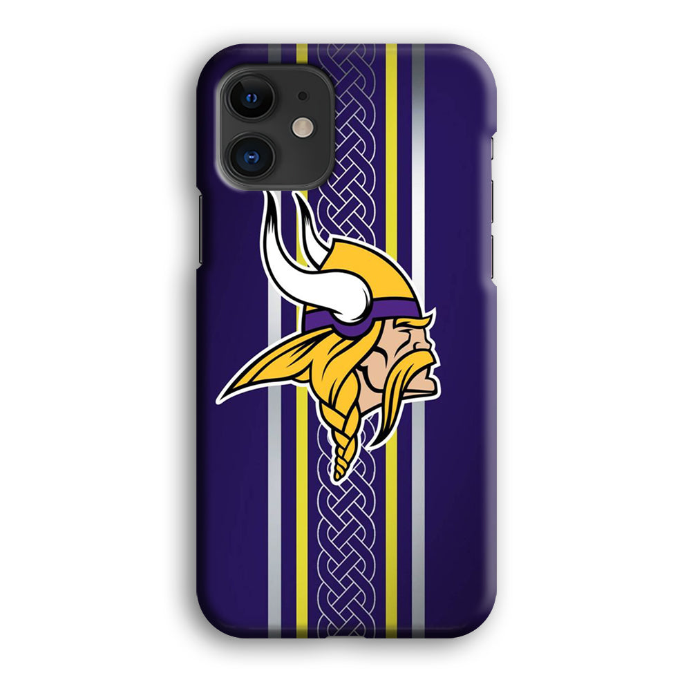 NFL Minnesota Vikings 001 iPhone 12 Case-Phone Case-3D Case-Altracase