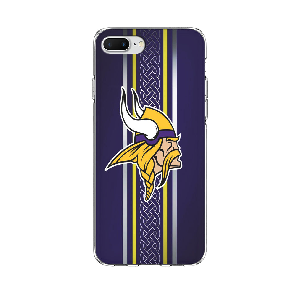 NFL Minnesota Vikings 001 iPhone 8 Plus Case-Phone Case-Clear Soft Case-Altracase