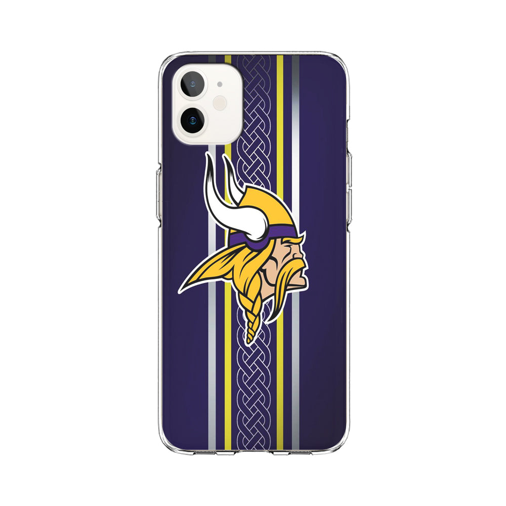 NFL Minnesota Vikings 001 iPhone 12 Case-Phone Case-Clear Soft Case-Altracase