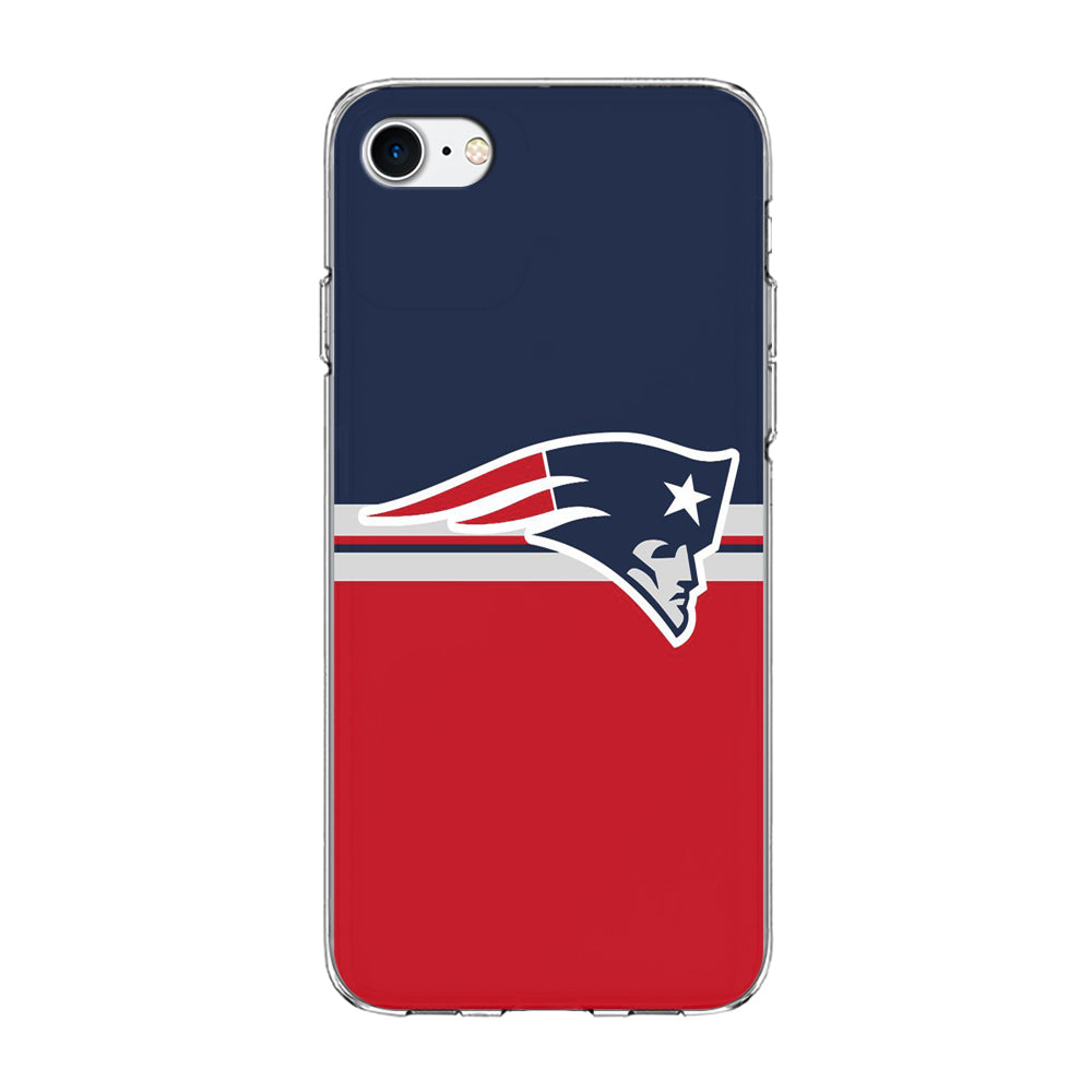 NFL New England Patriots 001 iPhone 7 Case-Phone Case-Clear Soft Case-Altracase