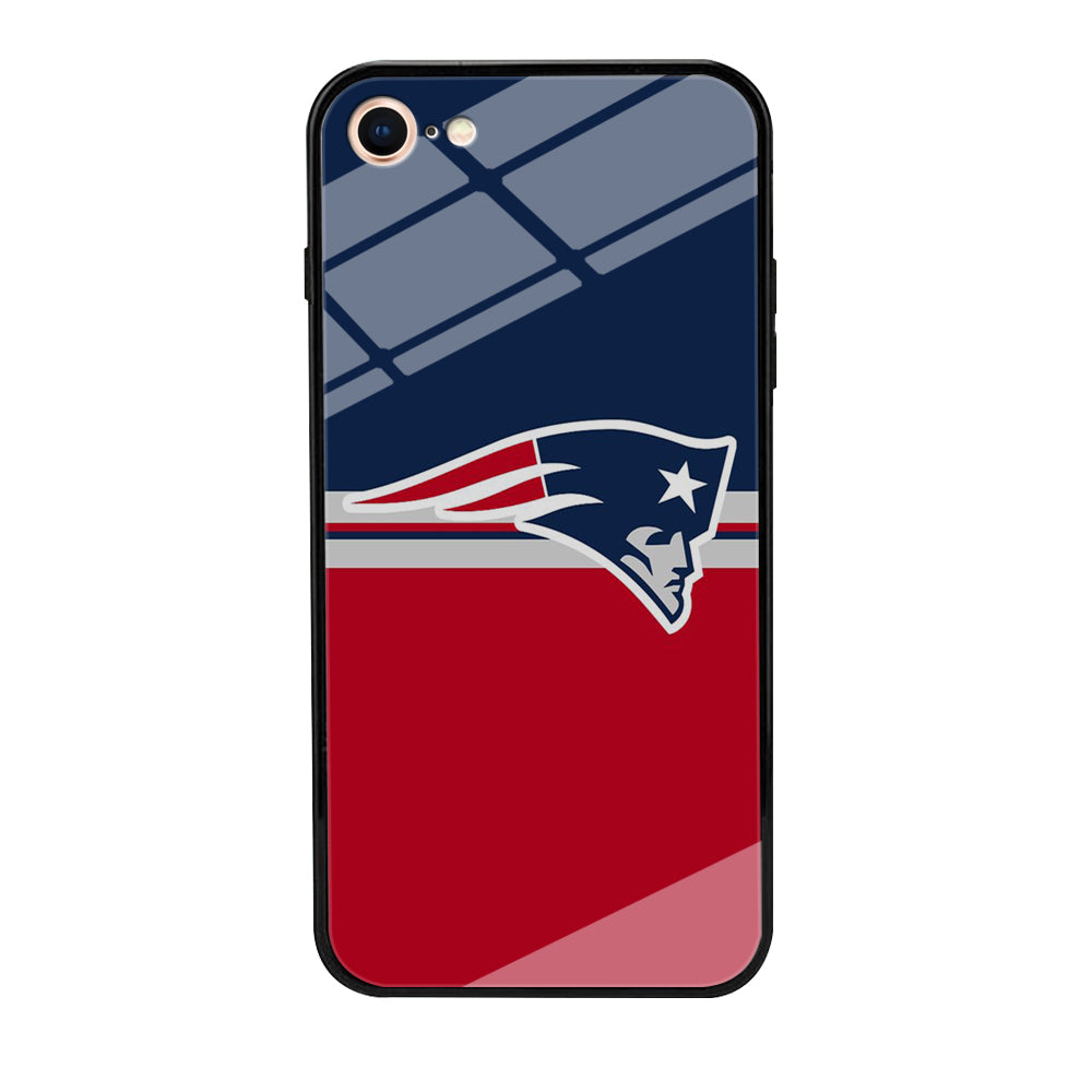 NFL New England Patriots 001 iPhone 7 Case-Phone Case-Tempered Glass Case-Altracase