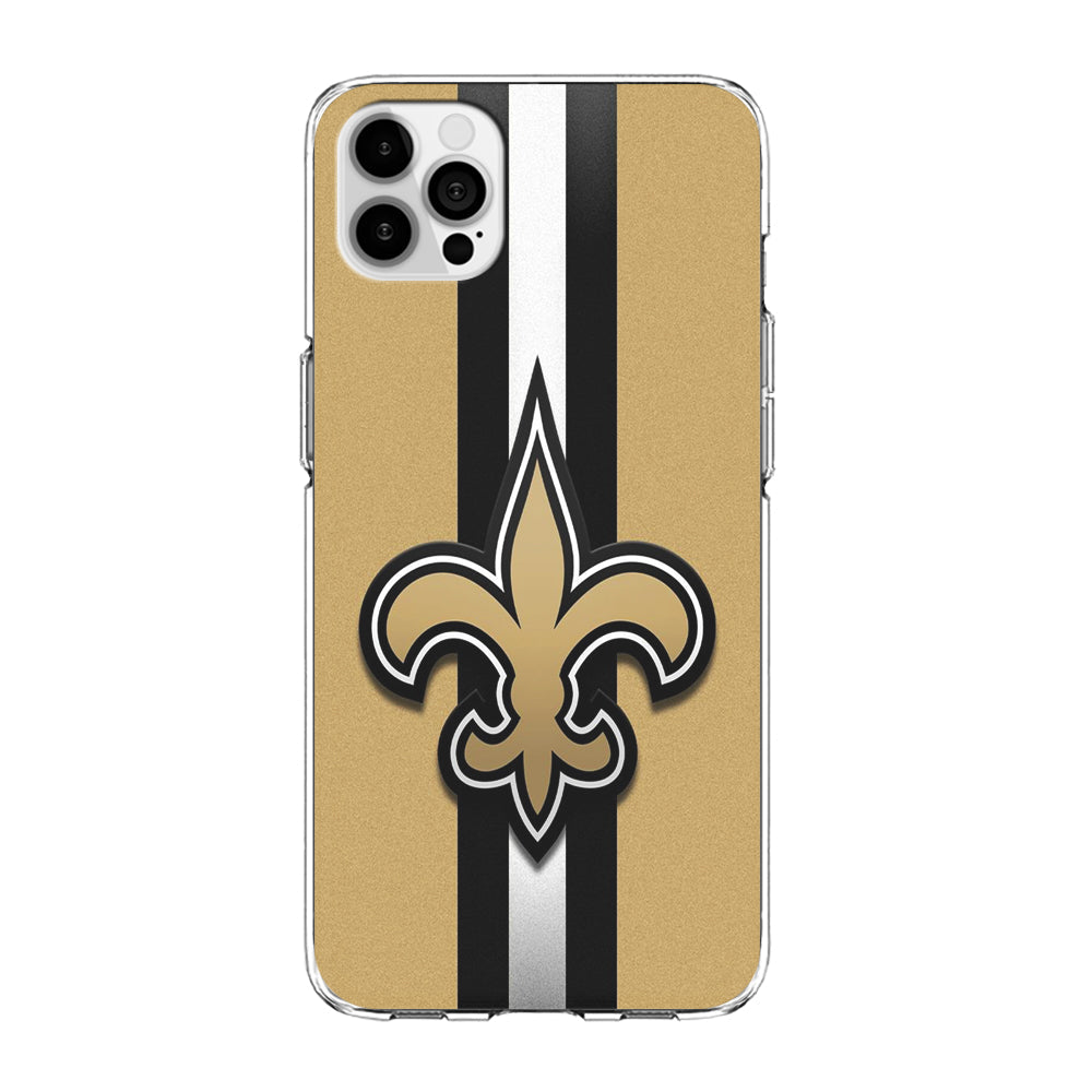 NFL New Orleans Saints 001 iPhone 13 Pro Case-Phone Case-Clear Soft Case-Altracase