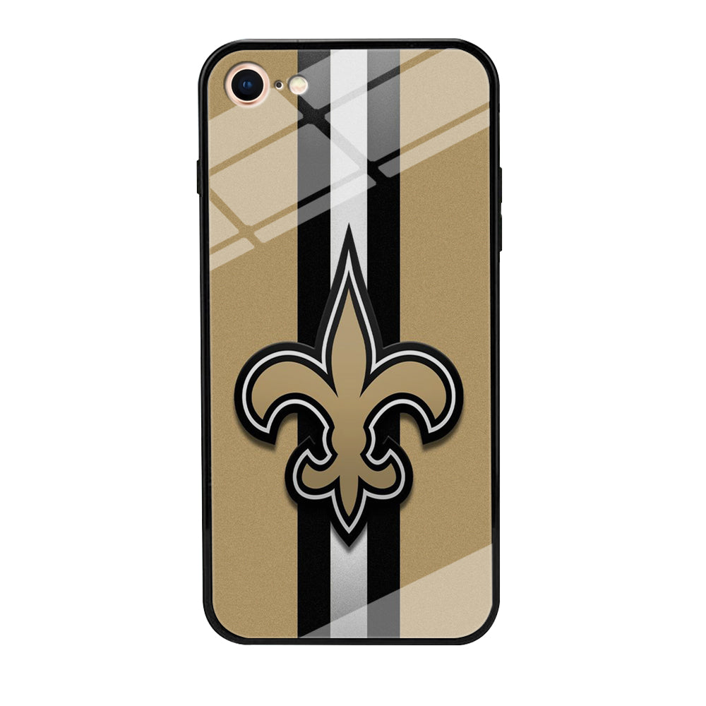 NFL New Orleans Saints 001 iPhone 7 Case-Phone Case-Tempered Glass Case-Altracase