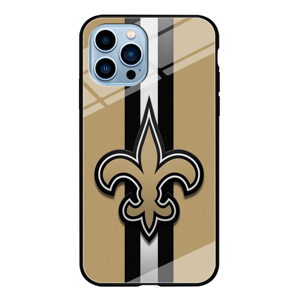 NFL New Orleans Saints 001 iPhone 13 Pro Case-Phone Case-Tempered Glass Case-Altracase