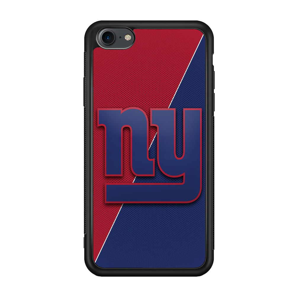 NFL New York Giants 001 iPhone 7 Case-Phone Case-Rubber Black (2D Case)-Altracase