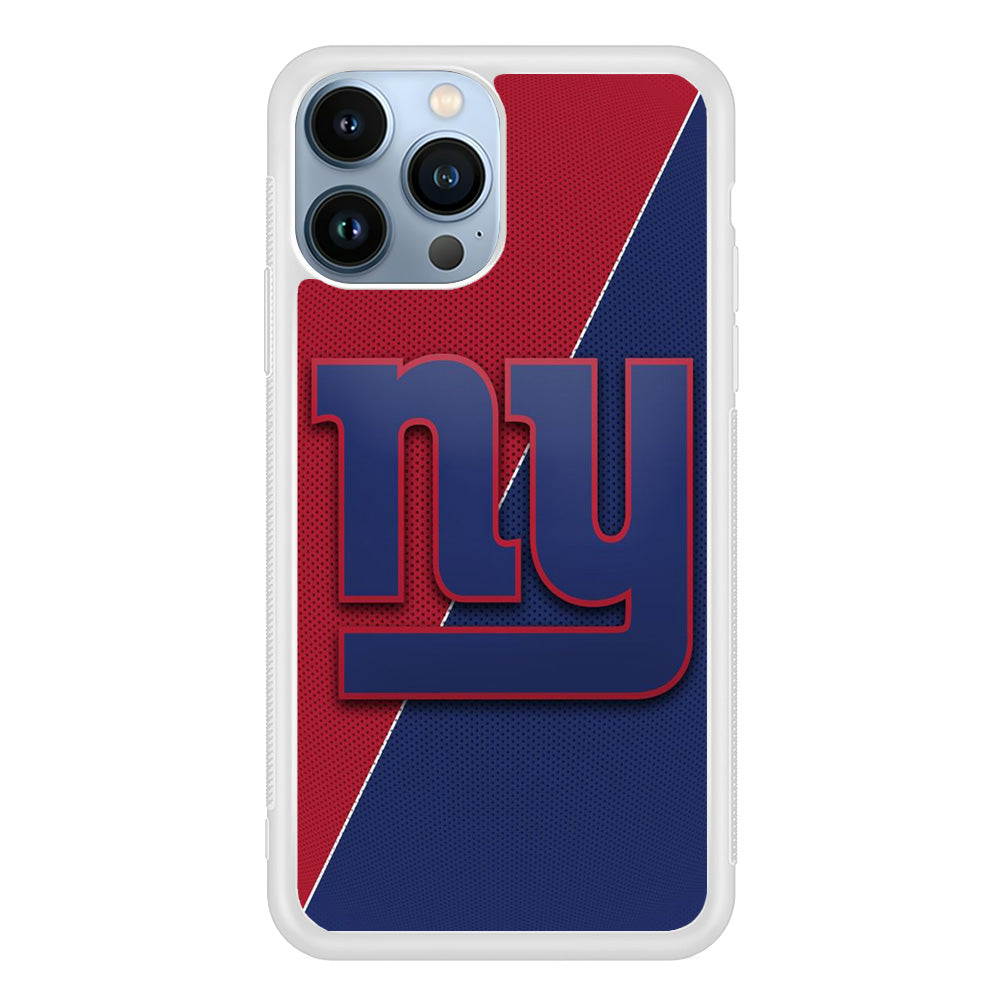 NFL New York Giants 001 iPhone 13 Pro Case-Phone Case-Rubber White (2D Case)-Altracase