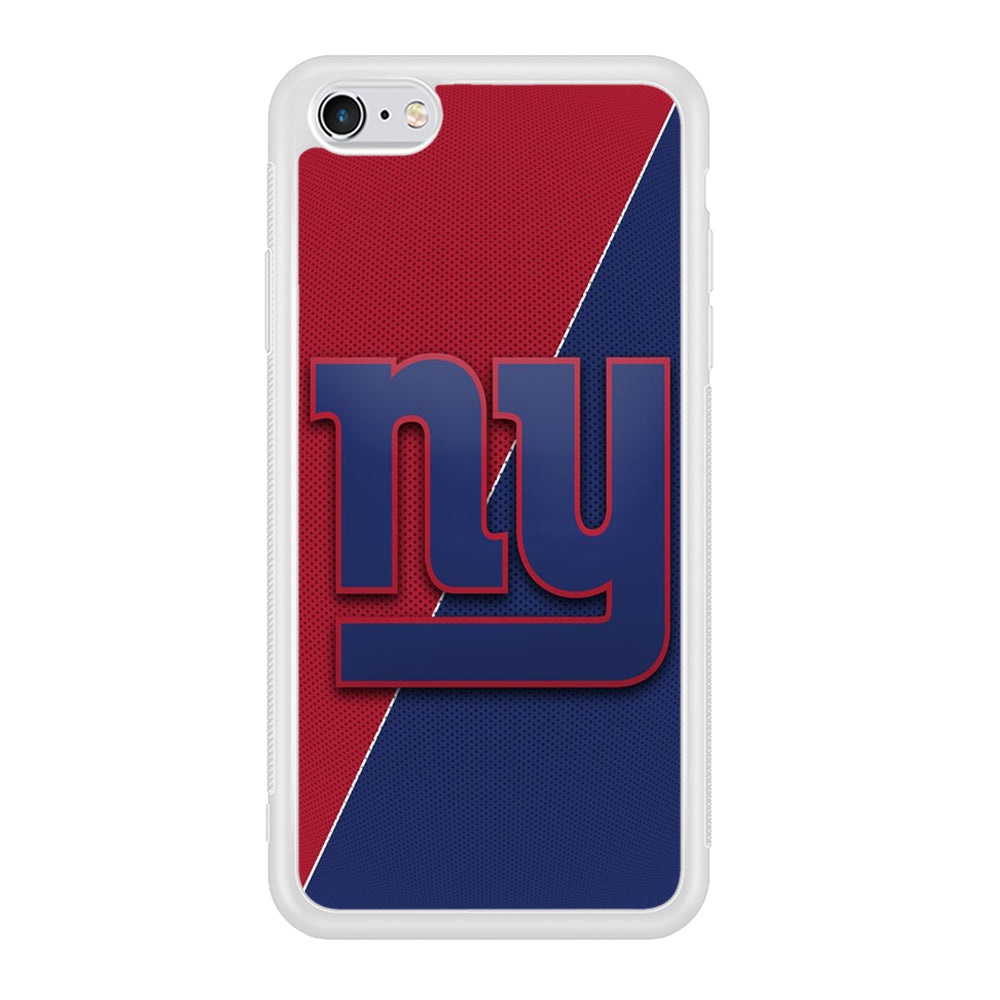 NFL New York Giants 001 iPhone 6 Plus | 6s Plus Case-Phone Case-Rubber White (2D Case)-Altracase