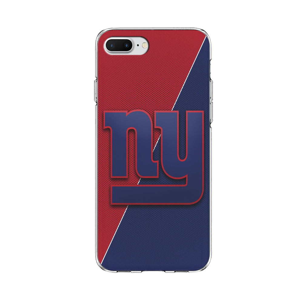 NFL New York Giants 001 iPhone 8 Plus Case-Phone Case-Clear Soft Case-Altracase