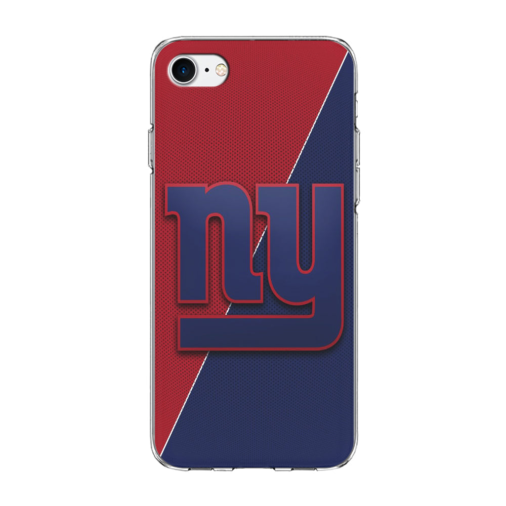 NFL New York Giants 001 iPhone 7 Case-Phone Case-Clear Soft Case-Altracase