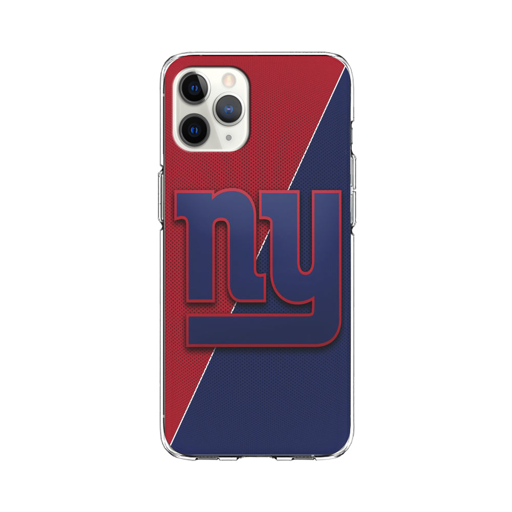 NFL New York Giants 001 iPhone 11 Pro Max Case-Phone Case-Clear Soft Case-Altracase