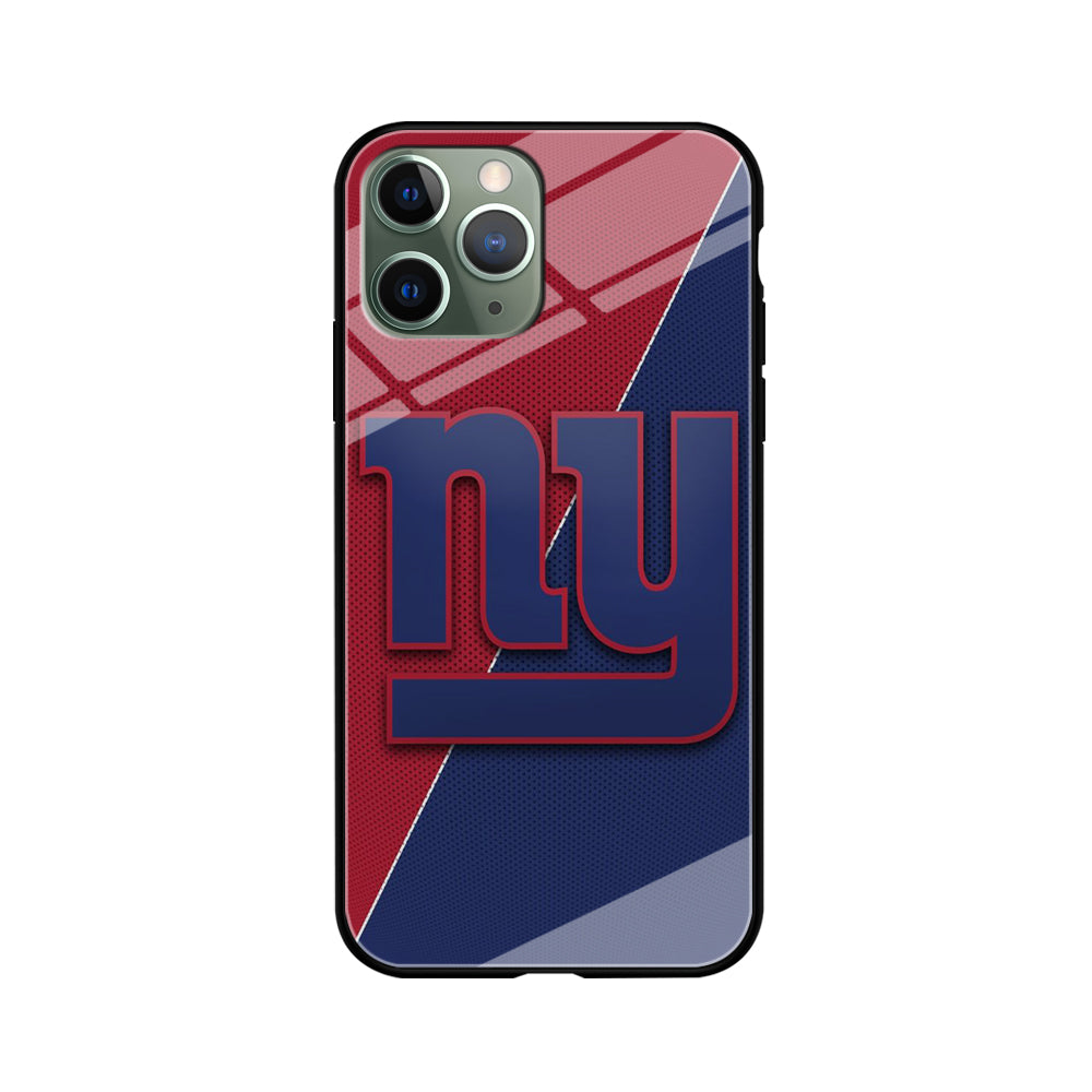 NFL New York Giants 001 iPhone 11 Pro Max Case-Phone Case-Tempered Glass Case-Altracase