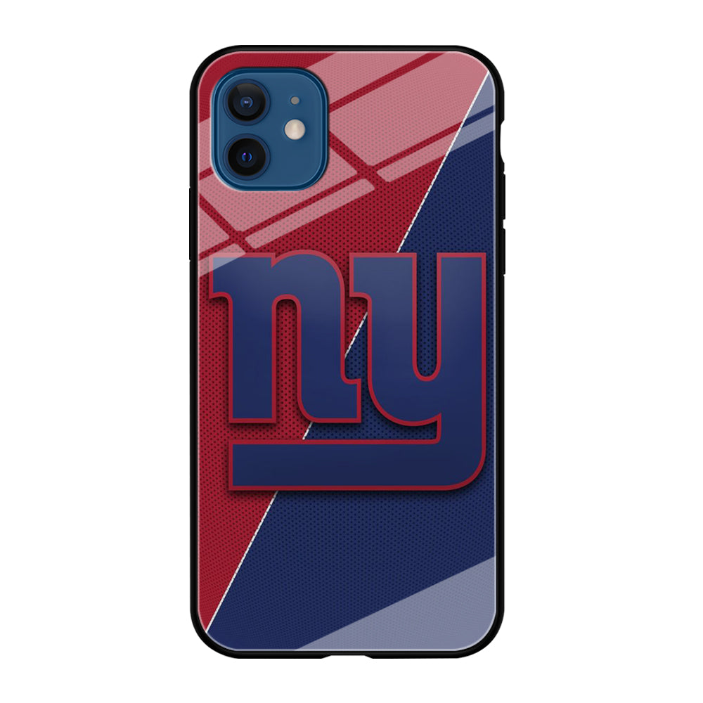 NFL New York Giants 001 iPhone 12 Case-Phone Case-Tempered Glass Case-Altracase