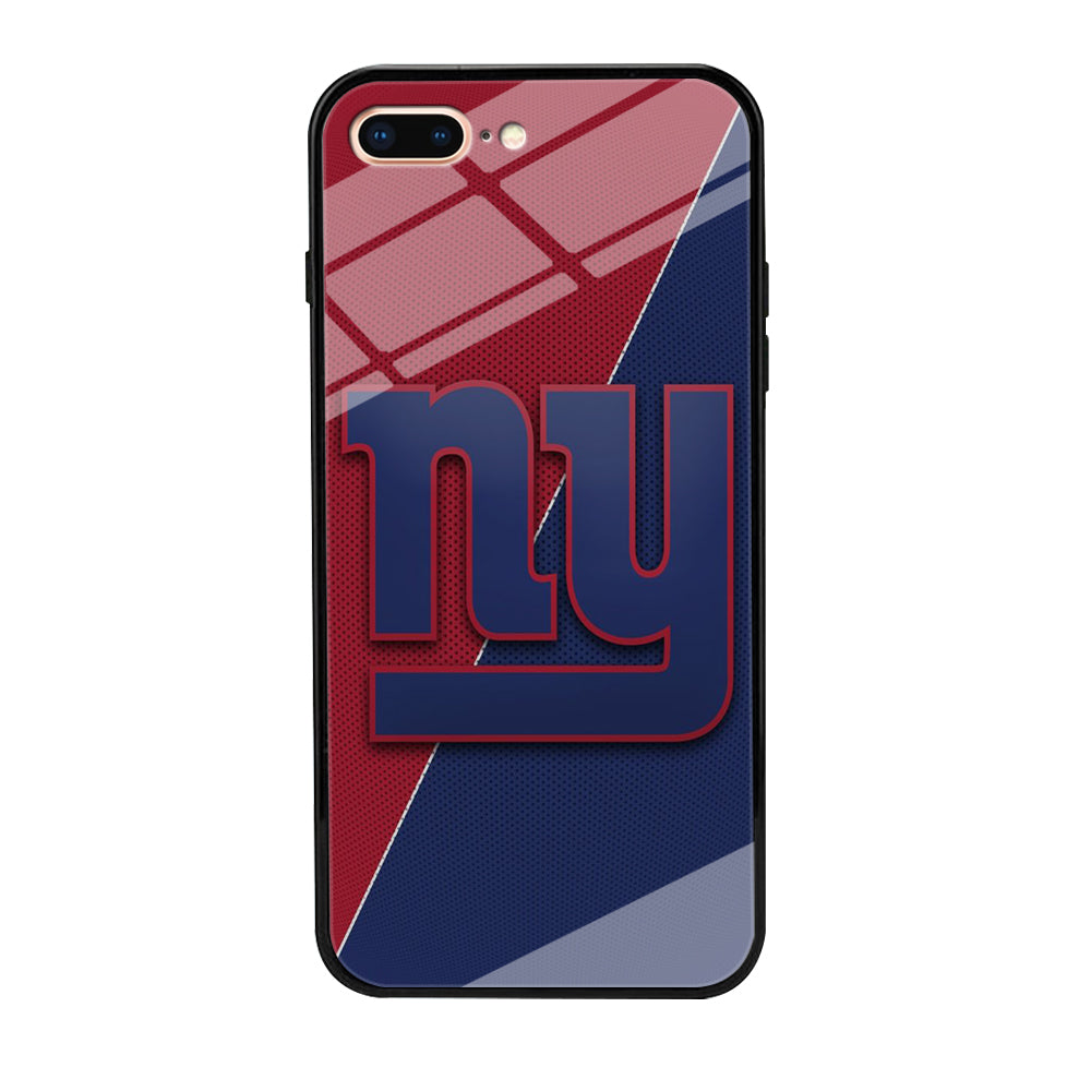 NFL New York Giants 001 iPhone 8 Plus Case-Phone Case-Tempered Glass Case-Altracase