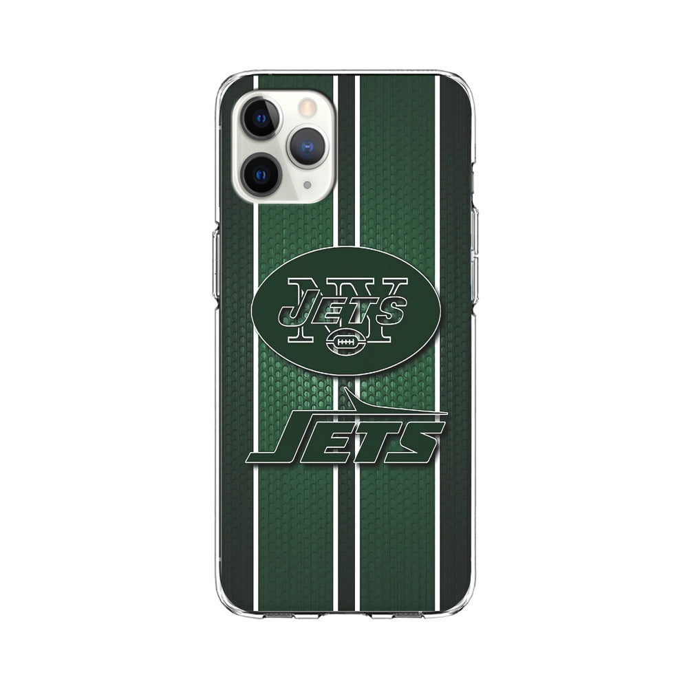 NFL New York Jets 001 iPhone 11 Pro Max Case-Phone Case-Clear Soft Case-Altracase