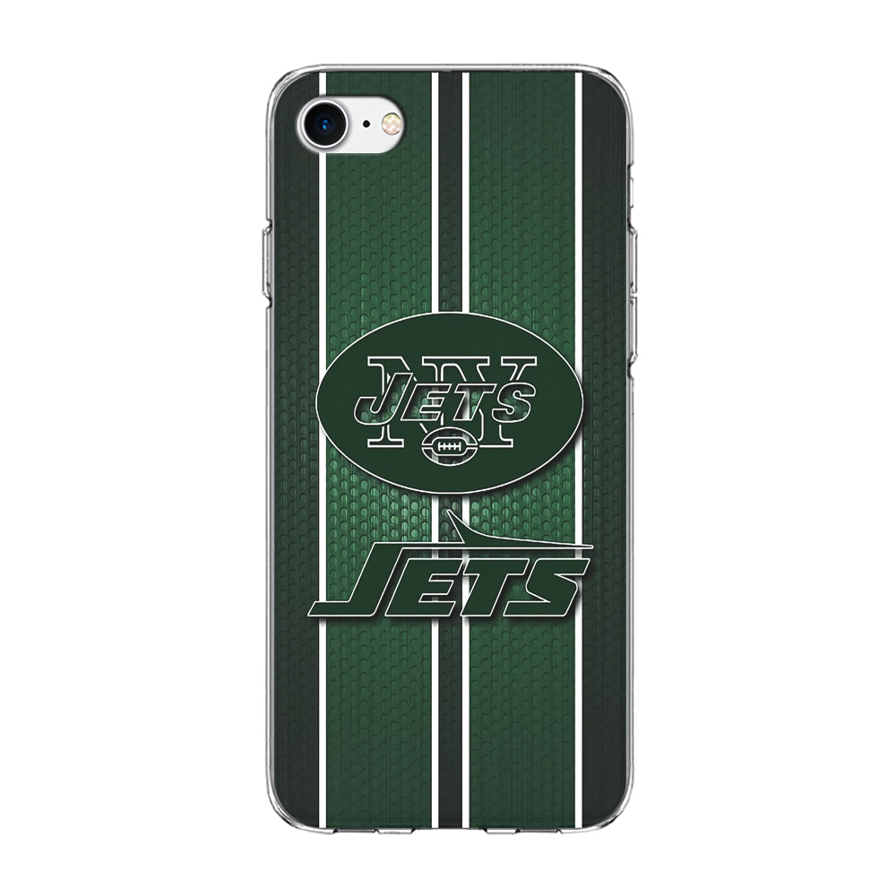 NFL New York Jets 001 iPhone 8 Case-Phone Case-Clear Soft Case-Altracase