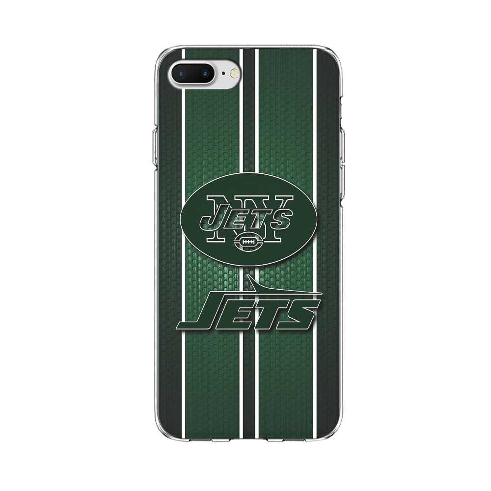NFL New York Jets 001 iPhone 8 Plus Case-Phone Case-Clear Soft Case-Altracase