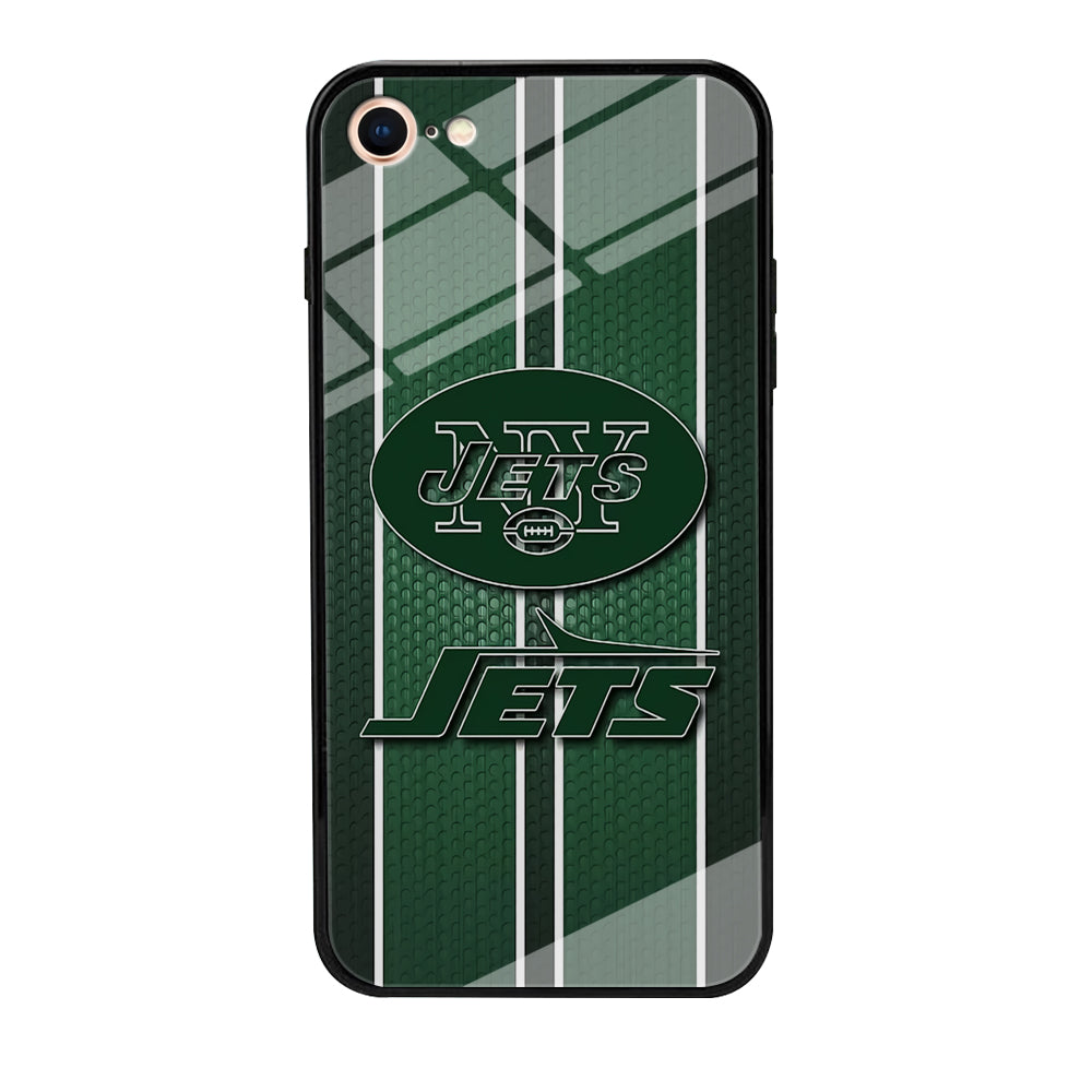 NFL New York Jets 001 iPhone 7 Case-Phone Case-Tempered Glass Case-Altracase